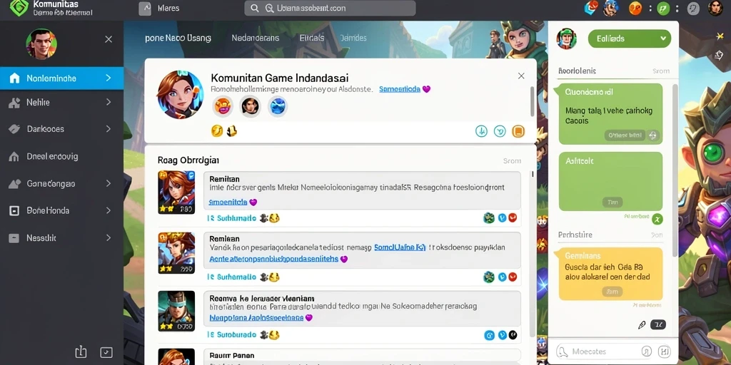 Tangkapan layar menampilkan aksi mendebarkan di dalam permainan.