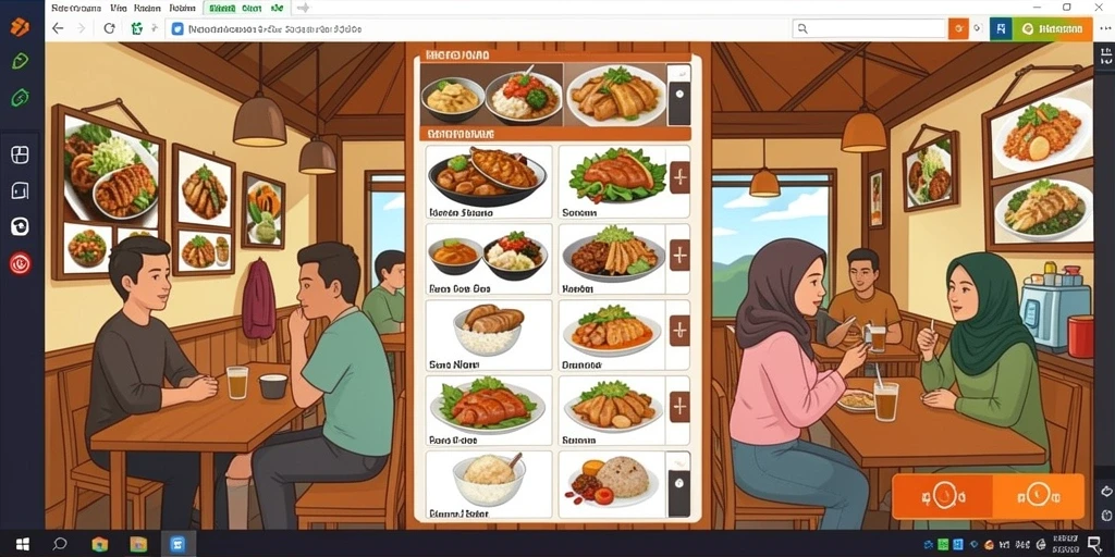 Tampilan level pertama yang menarik dan menantang.