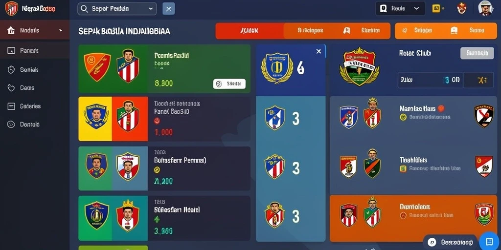 Tampilan awal game yang mengesankan dan futuristik.