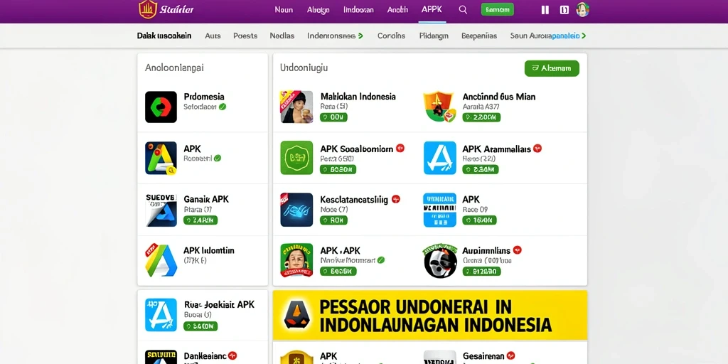 Tampilan antarmuka yang menarik dan modern.