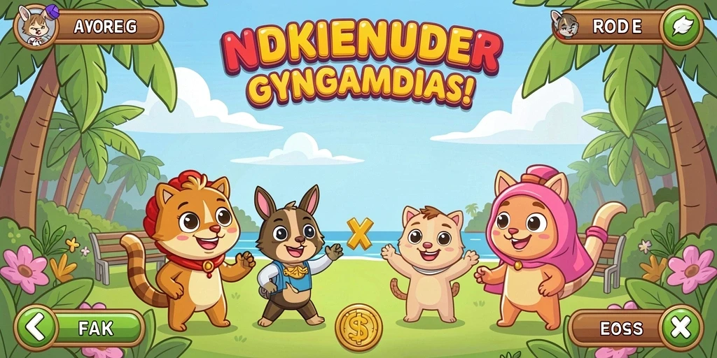 Tampilan grafis yang mengagumkan di dalam game.