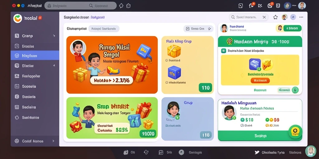 Tampilan antarmuka DEWITOGEL yang menarik dan intuitif.