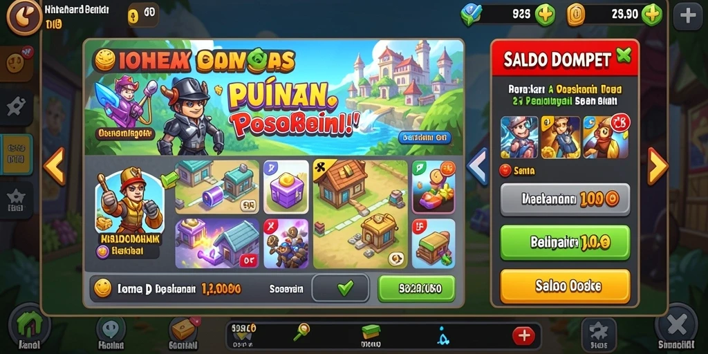Tampilan antarmuka yang user-friendly dan menarik.