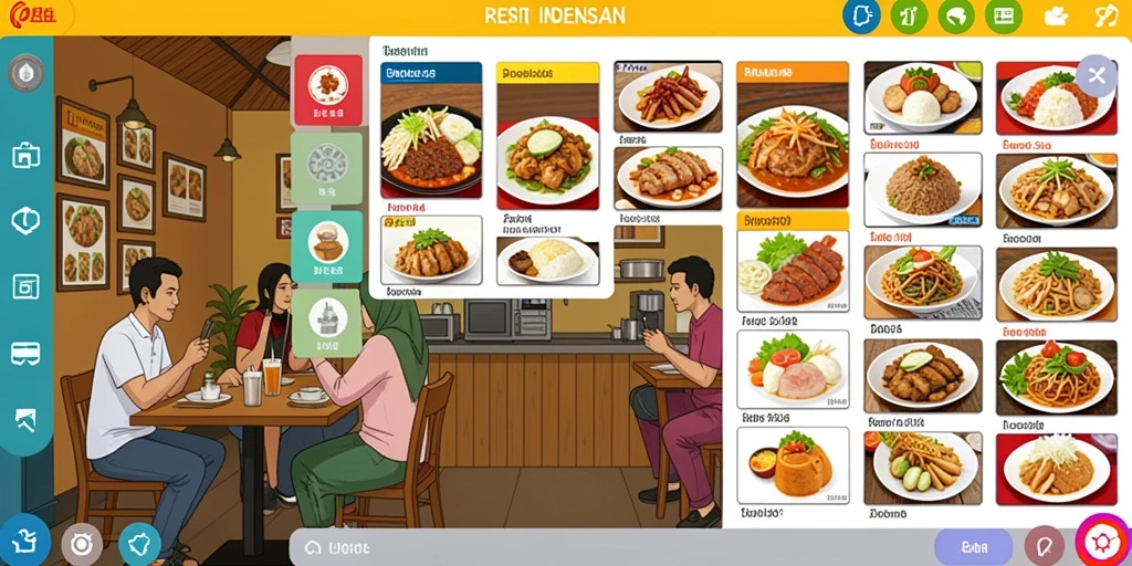 Tampilan antarmuka yang menarik dan mudah dipahami.