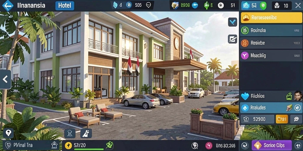 Tampilan antarmuka yang user-friendly dan menarik.