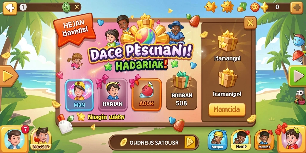 Tampilan antarmuka yang user-friendly dan menarik.