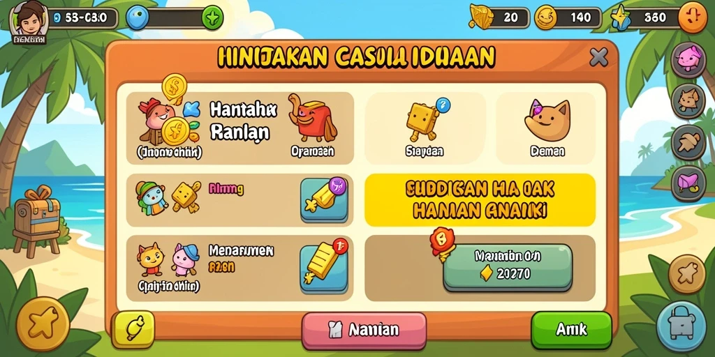 Tampilan antarmuka yang menarik dan mudah dinavigasi.
