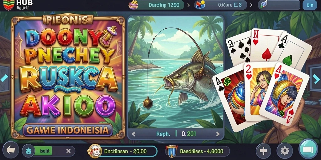 Screenshot menunjukkan karakter utama saat menjelajah hutan.
