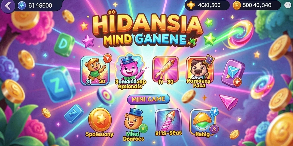 Screenshot menunjukkan petualangan epik karakter utama.