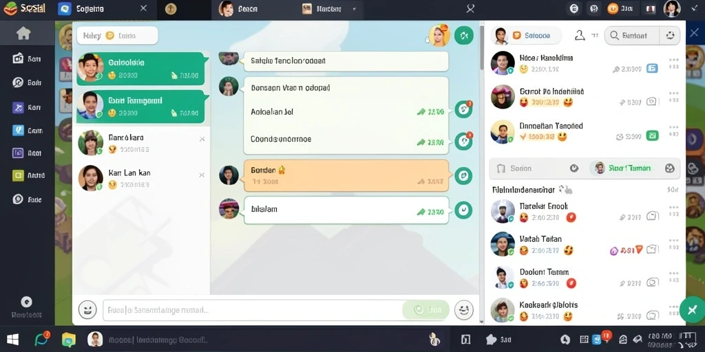 Tampilan antarmuka pengguna yang intuitif.