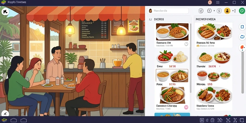 Tampilan grafis yang mengesankan dan penuh warna.