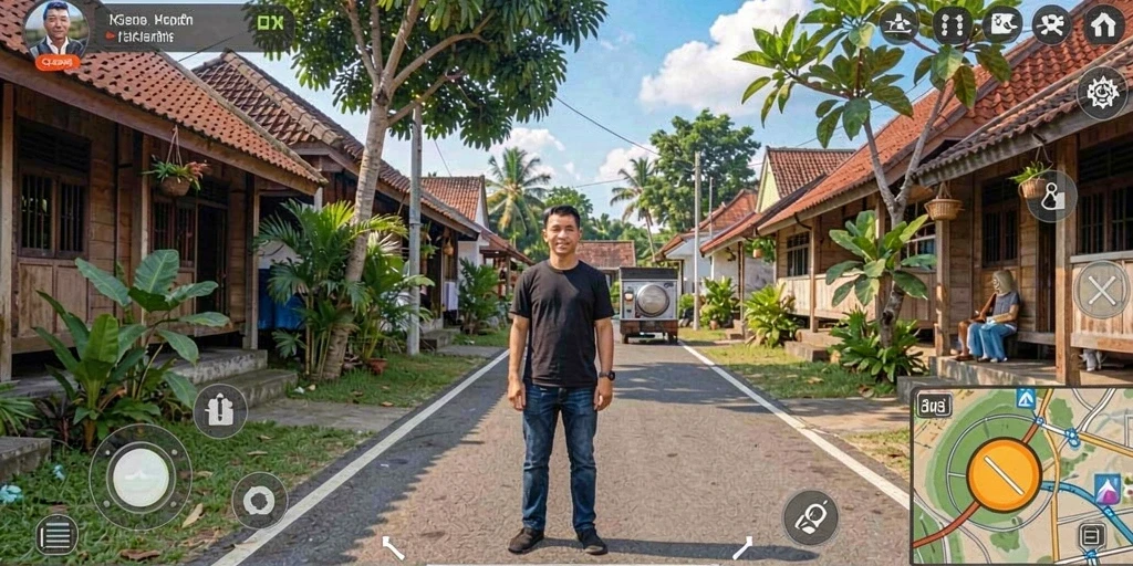 Tampilan antarmuka yang ramah pengguna.